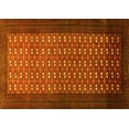 thumbnail image 1 of Ahgly Company Machine Washable Indoor Rectangle Southwestern Yellow Country Area Rugs, 8' x 10', 1 of 4