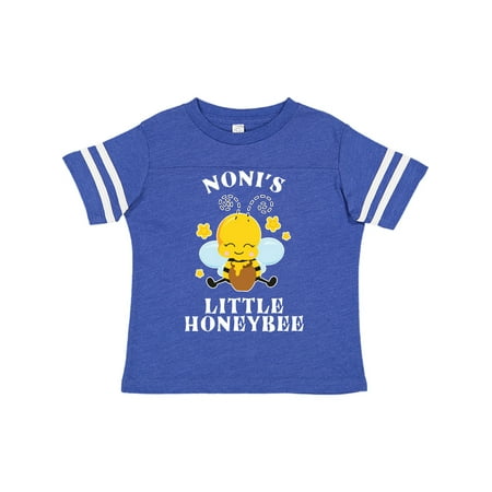 

Inktastic Cute Bee Noni s Little Honeybee with Stars Gift Toddler Boy or Toddler Girl T-Shirt