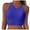 Blue, variant on adviicd Women's Bikini Swimsuits - Push Up Swim Top Only Bra Padded Swimsuit Tops 2025 Bathing Suit Tops (AG,L)