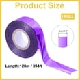 thumbnail image 2 of Uxcell Foil Transfer Sheets, Metallic Foil Paper Roll for Leather Hot Foil Stamping Machine DIY Craft Deep Purple, 2 of 6
