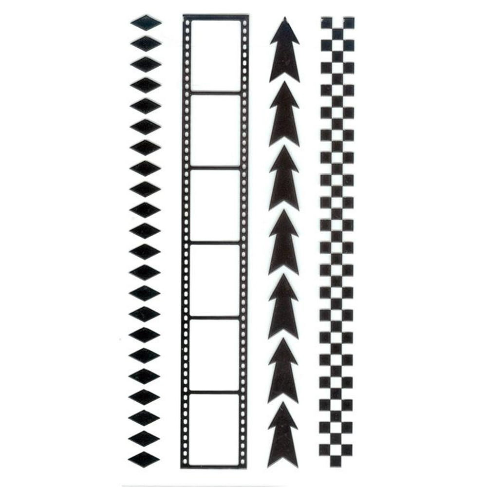 Clear stamp Border stamp Arrows