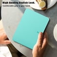 thumbnail image 5 of MonsDirect Case Compatible with 6" Kindle Paperwhite (Fits 2012,2013,2015,2016 Version), 5th/6th/7th Generation PU Leather Hard Protective Case Cover with Smart Wake/Sleep, Mint, 5 of 5
