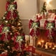 thumbnail image 4 of Lazo navideño para decoración festiva, material de poliéster, accesorios navideños, 4 of 6