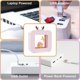 thumbnail image 4 of Humidifiers for Bedroom, 400ml Cool Mist Humidifier Small Humidifier with Night Light and Essential Oil Diffuser, Air Humidifier Cute Humidifiers for, 4 of 5