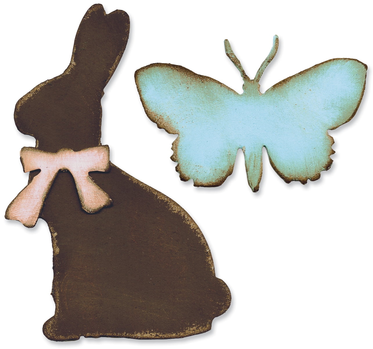 アルバム・スクラップ Sizzix  Enchanted Doves by Tim Holtz Sizzix Bigz Die By Tim Holtz-Enchanted Doves 1.375