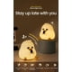 thumbnail image 4 of Luz de noche de silicona Xinyu lámpara LED recargable regulable 3 niveles pato, 4 of 7