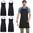 thumbnail image 1 of Delantal de Chef, Delantal Impermeable, Delantal Ajustable con 2 Bolsillos para Hombre Mujer, Delantal para Cocinar Hornear Restaurante, 1 of 4