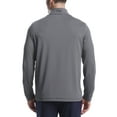 thumbnail image 3 of Ben Hogan Men's & Big Men's Performance Long Sleeve Feeder Stripe Golf Mock Neck 1/4 Zip Sweater, Size S-5XL, 3 of 5