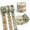 Classical Style, variant on 6 Rolls 1.5 Inch Rainbow Style Nylon Webbing Straps for Bags, Luggage, and Craft Projects