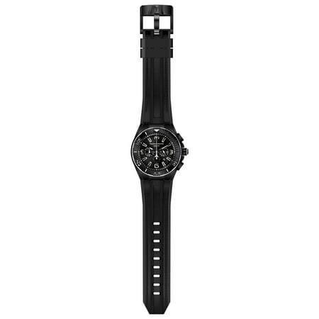 Technomarine TM-115056 Men's Cruise Vision Black Dial Black Silicone Strap Chrono Dive Watch