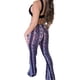 thumbnail image 2 of Txlixc Pantalones de Cintura Alta para Mujer, Pantalones de Estampado Floral Retro Rectos de Primavera de Fiesta Casual de Adelgazamiento Txlixc  Casualmente, 2 of 9