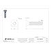 thumbnail image 4 of #4-40 x 1/2" Flat Head Torx Machine Screw, 100 pk., 4 of 4