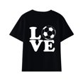 thumbnail image 3 of Ruyang Kids Football T Shirt Tops Light Soft Short Sleeve Summer Clothes Tees Funny Casual Baby Toddler Unisex Trendy Sport Tops, 3 of 4