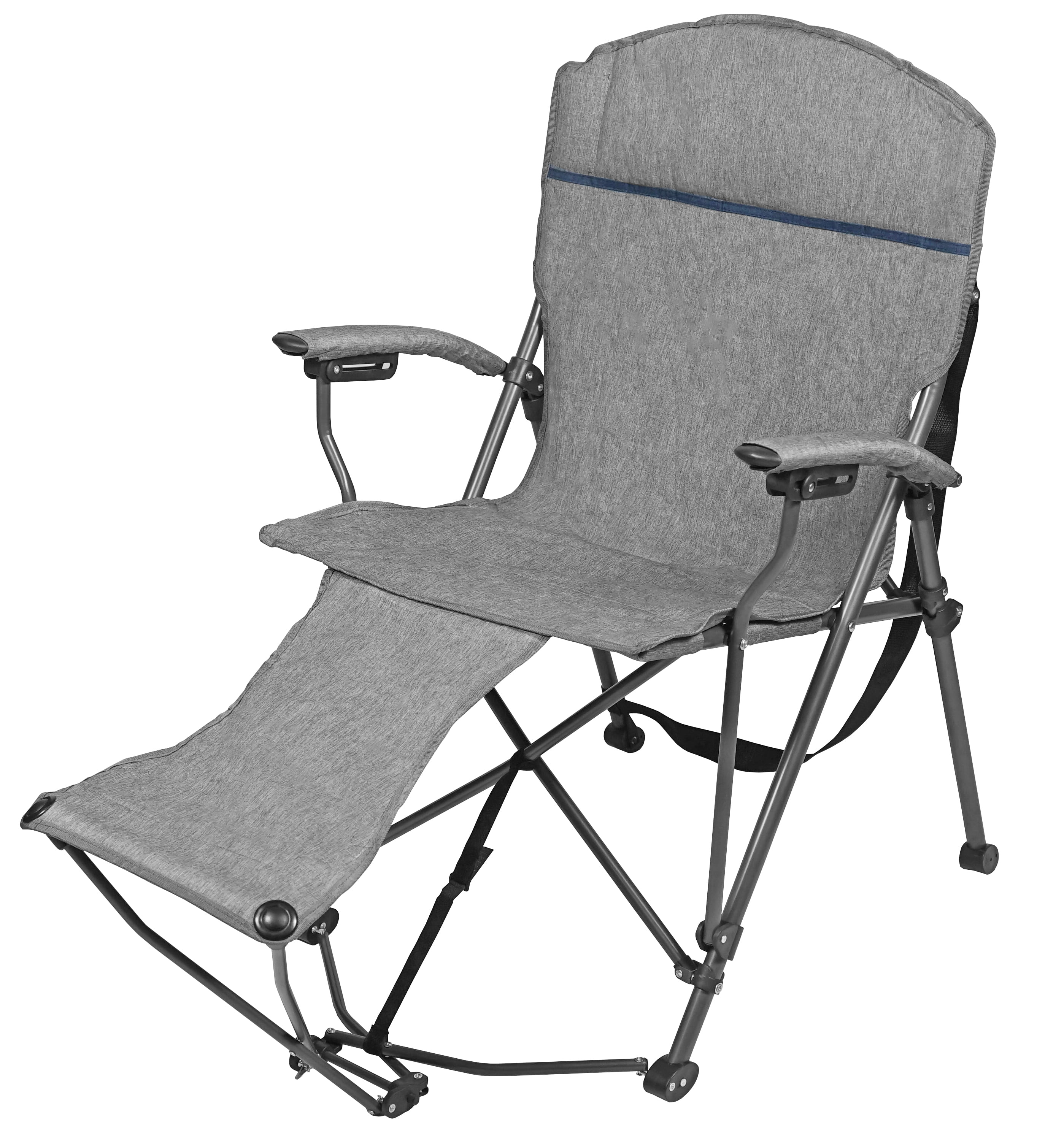 Zenithen Limited Black Hard Armed Chair with A Foot Rest