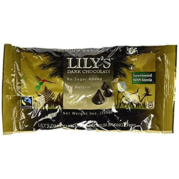 Lily's Dark Chocolate Chips 2Pack ( 9 OZ Each)