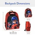 thumbnail image 2 of Mochila Miraculous Ladybug para niños, color rojo, mercancía oficial, 2 of 5