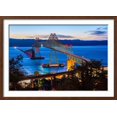 thumbnail image 2 of The AstoriaMegler Bridge over the Columbia River, Astoria, Oregon, USA, Scenic Framed Art Print Wall Art by Mark A Johnson Sold by Art.Com, 2 of 6