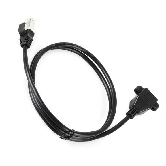 1Meter RJ45 CAT5e Shielded Ethernet Cable PVC Coating Stable Data Transfer For Routers Computers Printers