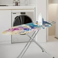 thumbnail image 2 of HELLHERO Ironing Board Cover, Standard Size Heavy Duty Padded Iron Board Covers for Table Top Soft Stain Resistant Covers Elastic Edges Sleeve Ironing Board Flowers, 2 of 5