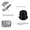 thumbnail image 3 of Uxcell Alambre de aluminio de 20m, 1Pc Alambre de joyería de aluminio de 1.5mm 14 Gauge para hacer joyas y manualidades, Negro, 3 of 6