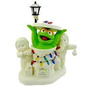 Dept 56 - Snowbabies Merry Christmas Oscar! Porcelain Sesame Street 69829