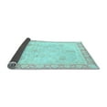 thumbnail image 2 of Ahgly Company Indoor Rectangle Abstract Light Blue Modern Area Rugs, 5' x 8', 2 of 4