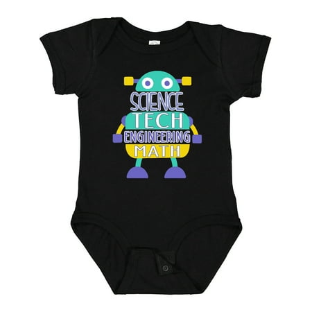 

Inktastic Robot Science Tech Engineering Math Gift Baby Boy or Baby Girl Bodysuit