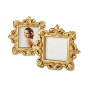 Kate Aspen Royale Gold Baroque Place Card/Photo Holder, 4Ct.