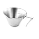 thumbnail image 2 of Taza Medidora de Café de Acero Inoxidable | Taza Graduada para Extracción con Pico | Metal 304 | Escala Fácil de Leer | Mango Antideslizante | Duradera | 9.8x4.5x4cm | 1 Pieza | Blanca | Herramienta, 2 of 6
