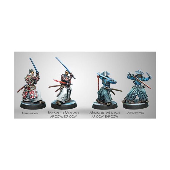 Corvus Belli Miyamoto Mushashi Aristeia! Outfit New