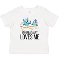 thumbnail image 3 of Inktastic Owls My Great Aunt Loves Me Boys or Girls Baby T-Shirt, 3 of 5