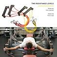 thumbnail image 4 of FINIS Slide Dryland Trainer - Resistance Training Exercise Bands to Improve Strength and Form - Dual-Handled Resistance Stretch Bands for All Ages - 7mm Resistance, Yellow, 4 of 11