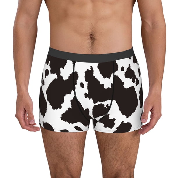 Fotbe Cow Skin 2 Calzoncillos Tipo Boxer con Bolsa de Soporte Total para Hombre, X-Temp Fresco, Transpirable y de Secado Rápido-X-Large