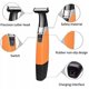 thumbnail image 2 of Afeitado facial con acabado de maquinilla de afeitar recargable naranja Rojo Verde, 2 of 5