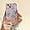 Floral Purple, variant on Case for iPhone 14,Retro Iiridescent Flower Floral Oil Painting Curly Wavy Glossy Girly Case,Full Camera Protection Case for iPhone 14 Phone Case 6.1 Inch,Pink