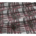 thumbnail image 5 of oneOone Viscose Jersey Fabric Swirl & Check Ikat Print Fabric BTY 60 Inch Wide, 5 of 5
