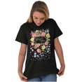 thumbnail image 4 of Mother's Day Blessed Mom Florals Short Sleeve Women's Graphic Tee Brisco Brands X, 4 of 5