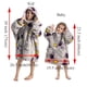 thumbnail image 3 of Sudaderas con capucha de lana de felpa para niños y niñas, suéteres gruesos, manta de TV para niños, Sudadera con capucha suave y cálida de Panda y Koala, Invierno, 3 of 4