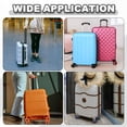 thumbnail image 6 of Uxcell Luggage Wheel Protection Cover, Wear Resistant Anti Noise Silicone Suitcase Protective Covers, 10Pcs &Yellow Wheel-Fitting for 2.2-2.6" Spinner Wheel Suitcases Travel, 6 of 6