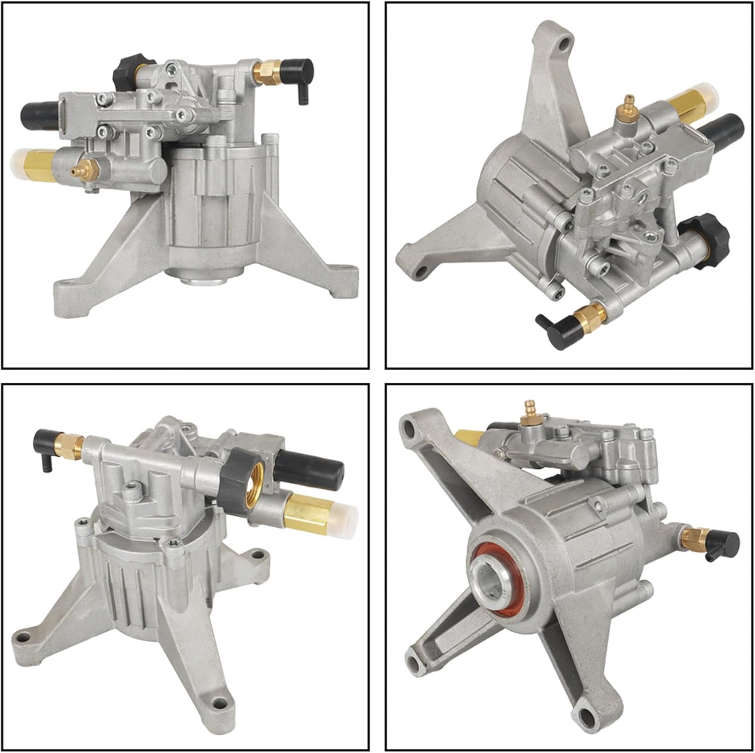 EPOTOOR Universal Pressure Washer Pump 2.4 GPM 2400-2700 PSI Horizontal 7/8in Shaft power Washer Pump