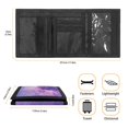 thumbnail image 5 of POLERO Purple Galaxy Starry Pattern Children's Wallet for Travel, Polyester Trifold Card Wallet with Wear-Resistant Slim Kids Trifold Wallet, 5 of 5