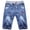 Light Blue, variant on Kids' Denim Shorts,Elastic Waist with Summer Jeans Half Cargo Jeans(Blue,4-5 Years)
