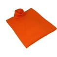 thumbnail image 2 of Men PRINCELY Turtle neck Sweater From Turkey Merino Wool 1011-80 Orange, 2 of 5