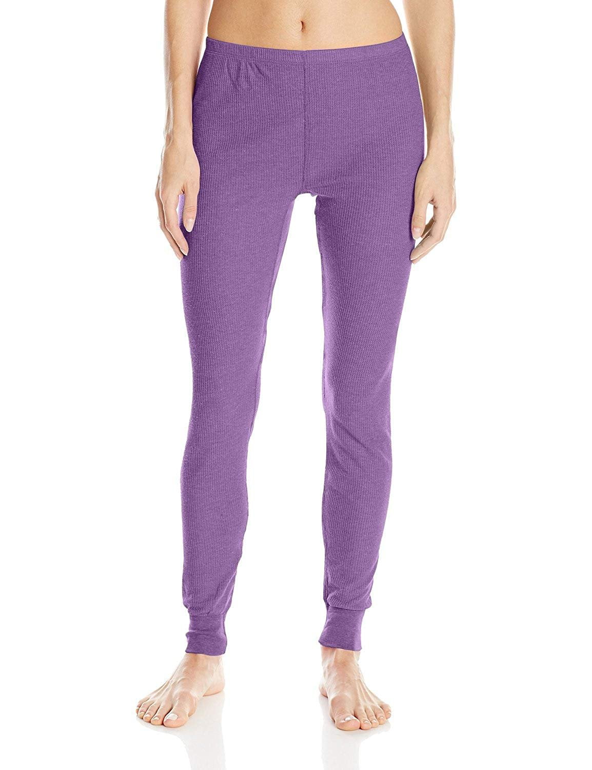 Fruit of the Loom Women's Thermal Underwear Bottom (Large, Purple