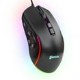 thumbnail image 1 of Ratón para juegos con cable 7200DPI Ratón retroiluminado RGB 6 DPI ajustable, 1 of 7
