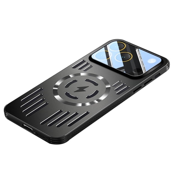 Case For IPhone 17 Pro Max/17 Pro/17 Air/17, Heat Dissipation Shell With Anti-Fall Wireless Charging Cover