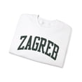 thumbnail image 3 of Zagreb Sweatshirt Gifts Crew Neck Shirt Long Sleeve Unisex, 3 of 7