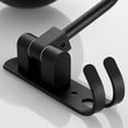 thumbnail image 2 of MesaSe Motorcycle Helmet Rack  180 Degree Rotation Helmet Rack with Hook  Wall-mounted Bike Helmet Holder  Double Hook Bike Helmet Holder for Coats Caps Baseballs Rugby Helmet, 2 of 9