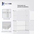 thumbnail image 4 of Zapatera Armable Organizador Con Puertas 24 Pares Practiksa, 4 of 4