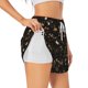 thumbnail image 1 of Balery Casino Pantalones cortos deportivos para mujer con forro y dos bolsillos, elásticos, para entrenamiento, gimnasio, yoga-X-Large, 1 of 7